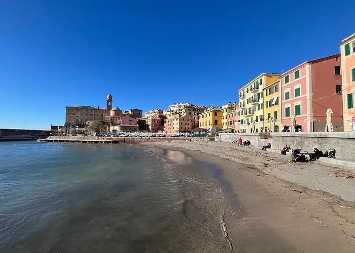 Ocean Dream Genova Nervi Porticciolo Seaside Apartment In Genoa 50M From A Beach